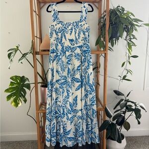 Apricot Lane Blue & White Floral Dress – New with Tags!